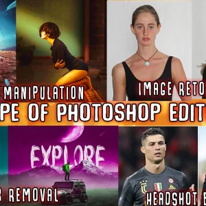 Do all type of photoshop, image, photo editing, retouching or manipulation